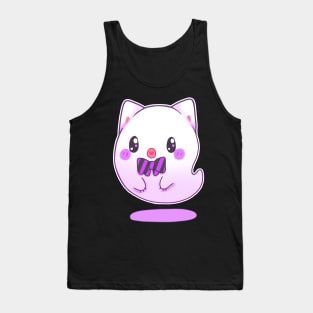 Boo - Ghost cat Tank Top